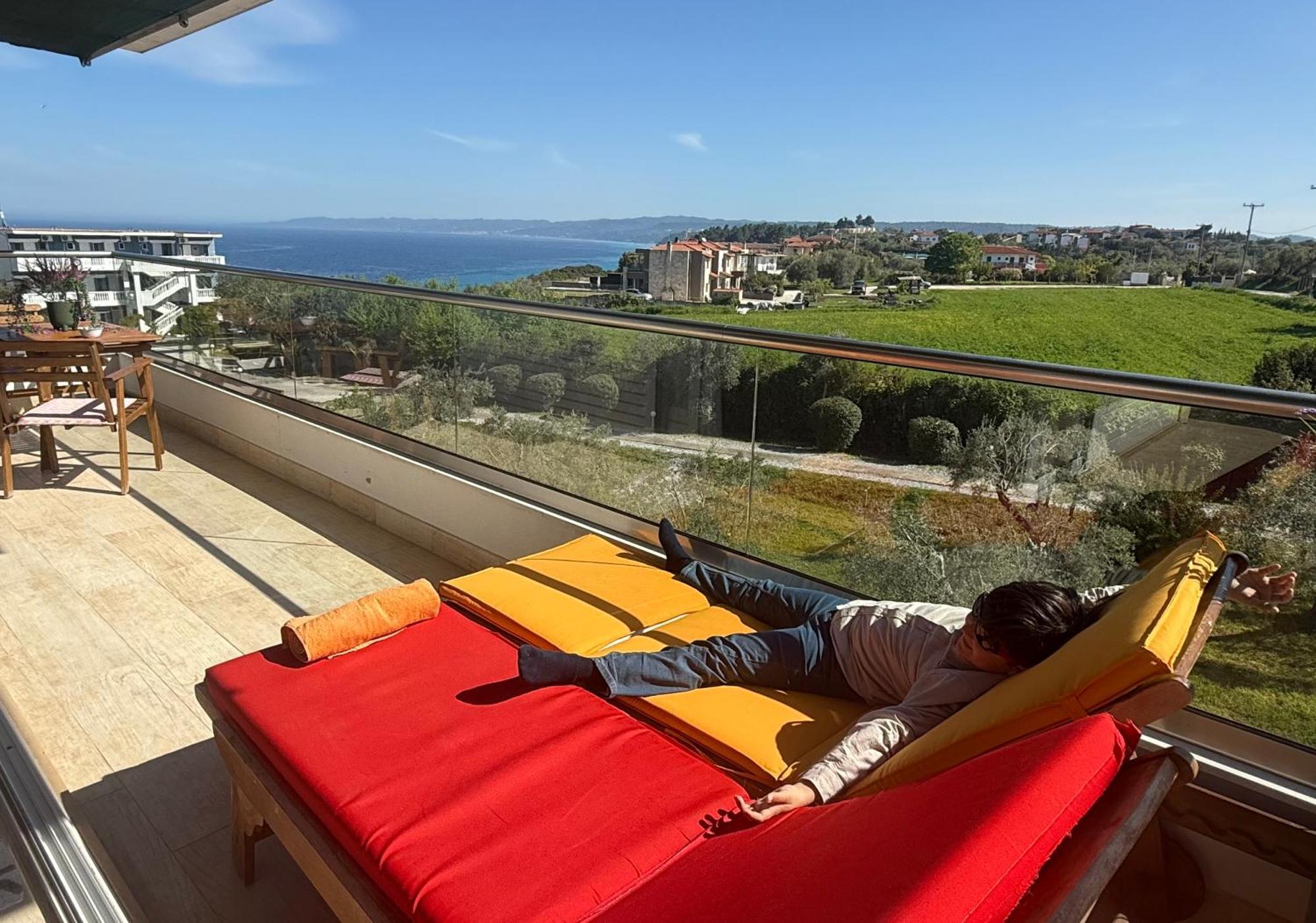 Villa Evita , Penthouse, 53M2 ,Athytos 450M From The Beach Afytos Exterior foto